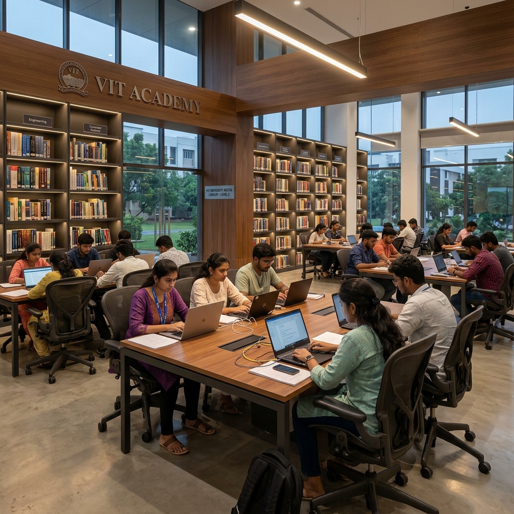 Modern Hostel Library